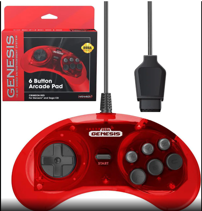 Sega Genesis 6-Button Controller